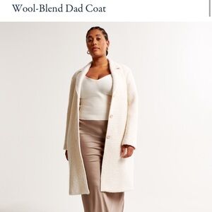 ABERCROMBIE Wool Blend Dad Coat